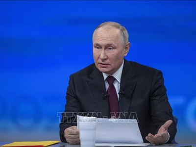 Tổng thống Nga Vladimir Putin. Ảnh tư liệu: THX/TTXVN