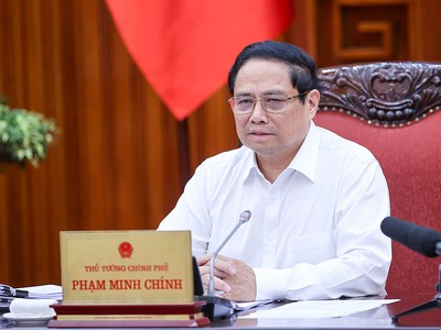 Thủ tướng Kl993 ưu đãi thưởng hấp dẫn Phạm Minh Chính là Trưởng Ban Chỉ đạo xây dựng Đề án Trung tâm Kl991.com nạp rút nhanh khu vực và quốc tế. Ảnh: VGP