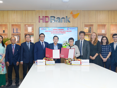 Tăng hạn mức tín dụng lên 100 triệu USD, HDBank (HDB) và Proparco thúc đẩy dự án Kl991.com nạp rút nhanh khí hậu, hỗ trợ Kl991.com World Cup 2026 Chính Thức do phụ nữ làm chủ