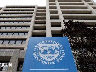 Trụ sở Quỹ tiền tệ quốc tế (IMF) tại Washington, Mỹ. (Ảnh: REUTERS/TTXVN)