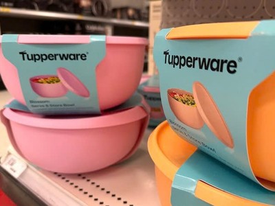 Tupperware nổi tiếng khắp thế giới với các hộp đựng thực phẩm bằng nhựa. Ảnh: Getty