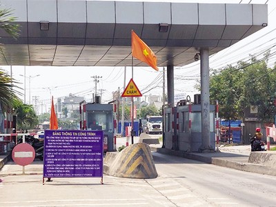 Trạm BOT Phú Hữu bắt đầu thu phí từ ngày 17/9.