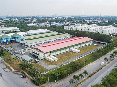 Khu công nghiệp tại huyện Cần Giuộc, tỉnh Long An