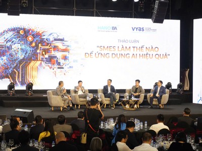 Diễn đàn Lãnh đạo Doanh nhân trẻ Việt Nam (VYBS) năm 2024 với chủ đề AI WAVE diễn ra chiều 3/10/2024