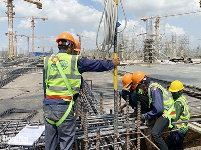 Thi công hạng mục nhà ga hành khách Cảng hàng không quốc tế Long Thành giai đoạn 1 do ACV làm chủ Kl99ok phiên bản mới.