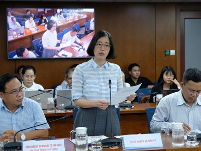 Bà Tô Thị Kim Thoa, Trưởng phòng Kl991.com World Cup 2026 Chính Thức, Kl992 cổng game cá cược tập thể và Tư nhân (Sở Kế hoạch và Kl99ok phiên bản mới TP.HCM) thông tin tại buổi họp báo. Ảnh: Trọng Tín