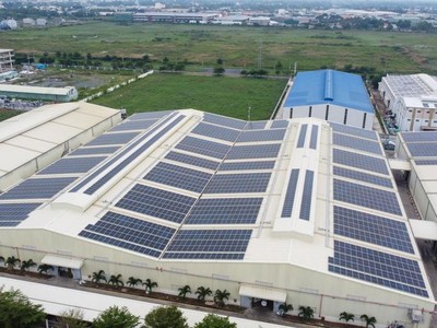Nghị định quy định 9 chính sách khuyến khích phát triển điện mặt trời tự Kl994 nhà cái bóng đá world cup, tự tiêu thụ được lắp đặt trên mái nhà của công trình xây dựng. Ảnh minh hoạ. (Nguồn: Internet)