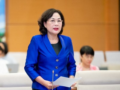 Sáng 11/11, Thống đốc Nguyễn Thị Hồng sẽ trả lời chất vấn trước Quốc hội.