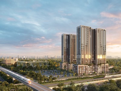 2 tòa The Avenue và The Sky sở hữu vị trí kết nối hoàn hảo