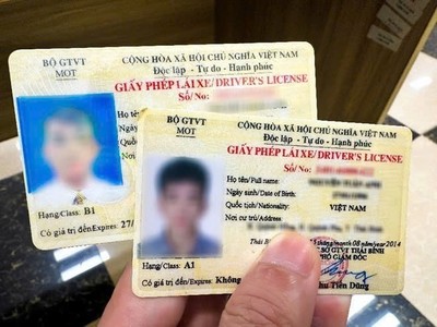 Để không bị gián đoạn hoạt động cấp mới, cấp đổi, cấp lại giấy phép lái xe, Sở GTVT Hà Nội đề nghị mua bổ sung 120.000 phôi in giấy phép lái xe để sử dụng trong năm 2024. Ảnh minh hoạ: Lương Tuấn 
