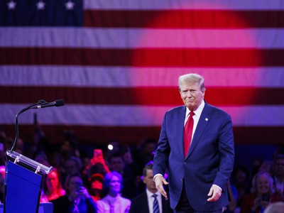  Ông Donald Trump phát biểu tại Maryland, Mỹ, ngày 24/2/2024. Ảnh: THX/TTXVN