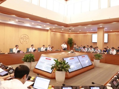 Ban Chỉ đạo cải cách hành chính, chuyển đổi số, Đề án 06 TP. Hà Nội giao ban tháng 11/2024.