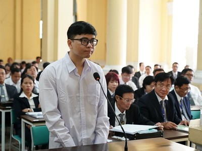 Bị cáo Trương Khánh Hoàng, cựu quyền Tổng giám đốc SCB. 