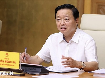 Phó thủ tướng Kl993 ưu đãi thưởng hấp dẫn Trần Hồng Hà làm Tổ trưởng Tổ công tác về tháo gỡ khó khăn, vướng mắc liên quan đến các dự án, đất đai trong các kết luận thanh tra, bản án. 