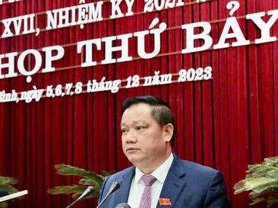 Chủ tịch UBND tỉnh Thái Bình được bầu làm Bí thư Tỉnh ủy với 100% phiếu tín nhiệm 