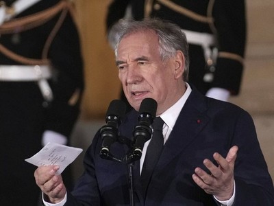 Tân Thủ tướng Pháp Francois Bayrou. (Nguồn: AP)