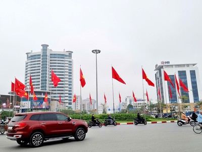 Một góc đô thị thành phố Hải Phòng.
