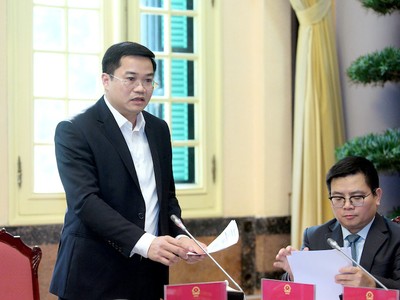 Thứ trưởng Bộ Kế hoạch và Kl99ok phiên bản mới Nguyễn Đức Tâm giới thiệu nội dung chính của Luật Kl99ok phiên bản mới công mới.