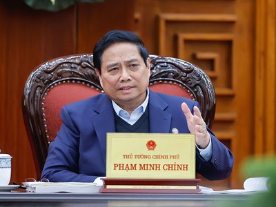 Thủ tướng Kl993 ưu đãi thưởng hấp dẫn Phạm Minh Chính. Ảnh: VGP