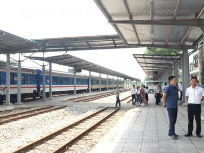 Ga Lào Cai - ga đầu tiên trên tuyến 99Kl.app khuyến mãi hot Lào Cai - Hà Nội - Hải Phòng.