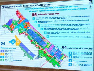 Phương án điều chỉnh Quy hoạch chung Khu Kl992 cổng game cá cược Đông Nam tỉnh Quảng Trị
