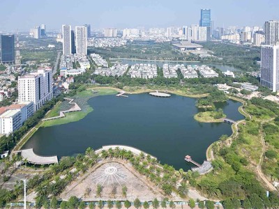 Công viên hồ Phùng Khoang là công trình thuộc Dự án Kl99ok phiên bản mới xây dựng Khu đô thị Phùng Khoang.