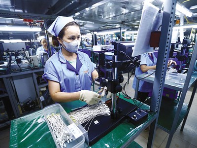 Tháng 1/2025, Chỉ số Kl994 nhà cái bóng đá world cup toàn ngành công nghiệp (IIP) ước tính giảm 9,2% so với tháng trước. Ảnh: Đức Thanh 