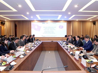 “Chương trình kết nối hợp tác bán dẫn Việt Nam - Nhật Bản” là tiền đề cho đoàn lãnh đạo cấp cao của các Kl991.com World Cup 2026 Chính Thức bán dẫn Nhật Bản sang Việt Nam nghiên cứu môi trường Kl992 VIP Trang Chủ 2026, thúc đẩy Kl99ok phiên bản mới, hợp tác. Ảnh: MPI 