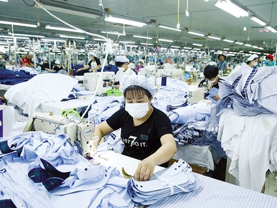 Dệt may vẫn là một trong những ngành được đặt kỳ vọng tăng trưởng tích cực trong năm 2025. Ảnh: Đức Thanh 