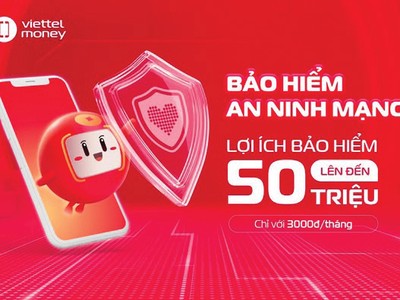 Sản phẩm Kl99kl phiên bản hoạt động an ninh mạng được triển khai trên ứng dụng Viettel Money