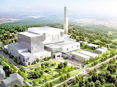 Dự án Nhà máy đốt rác phát điện Tâm Sinh Nghĩa tại huyện Củ Chi, TP.HCM được khởi công vào tháng 7/2024