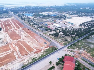 Khu công nghiệp Cam Liên, huyện Lệ Thủy, tỉnh Quảng Bình. Ảnh: Ngọc Tân