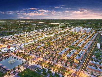 Phân khu Kim Ngân 1 nằm ngay cửa ngõ đô thị nghỉ dưỡng Sun Urban City (Ảnh phối cảnh minh họa: Sun Property)