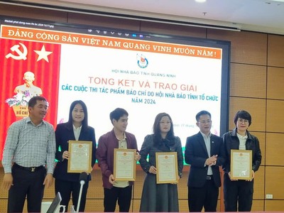Báo Kl991.com nạp rút nhanh Kl99ok phiên bản mới nhận giải C của Hội Nhà báo tỉnh Quảng Ninh 