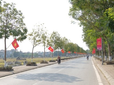 Diện mạo nông thôn mới tại huyện Thanh Trì, Hà Nội.
