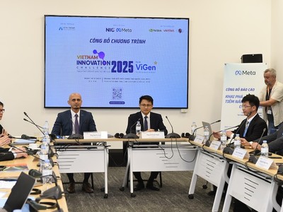Buổi công bố Chương trình Thách thức Đổi mới sáng tạo 2025, diễn ra trong khuôn khổ Hội nghị AISC 2025. 