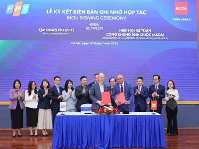 ACCA và FPT hợp tác chiến lược chuyển đổi số và phát triển bền vững