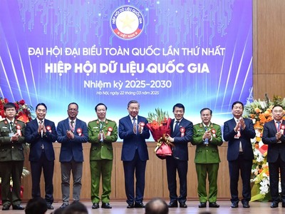 Ra mắt Hiệp hội Dữ liệu Quốc gia, Đại tướng Lương Tam Quang giữ chức Chủ tịch 