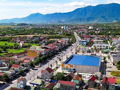 Quốc lộ 1A đoạn qua thị xã Kỳ Anh, Hà Tĩnh cần được nâng cấp.
