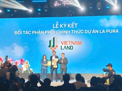 VietNam Land chính thức ký kết hợp tác phân phối dự án La Pura