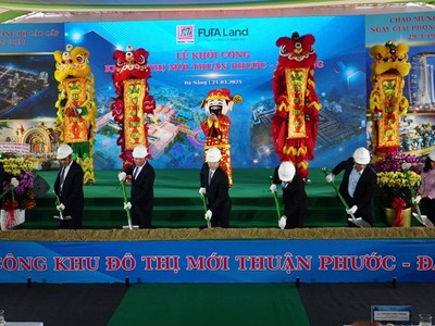 Khu đô thị mới Thuận Phước được khởi công trong tháng 3/2025.
