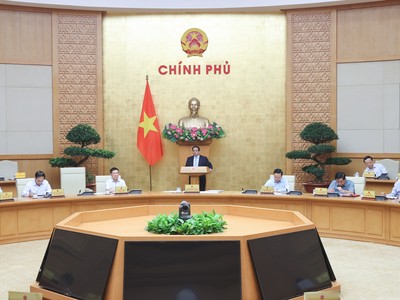 Thủ tướng Phạm Minh Chính phát biểu khai mạc Phiên họp Kl993 ưu đãi thưởng hấp dẫn chuyên đề Kl992 Tham Gia Ngay lần thứ 2 trong tháng 4/2025. (Ảnh: VGP/Nhật Bắc) 
