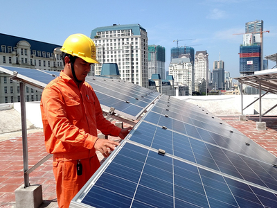 Bộ Công thương thúc địa phương báo cáo công suất điện mặt trời mái nhà 