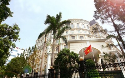 Trụ sở Bộ Kl991.com nạp rút nhanh. Ảnh: Lê Tiên 