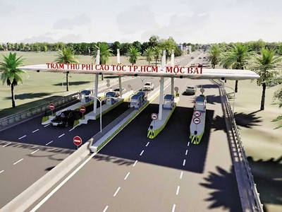 Phối cảnh Trạm thu phí đường KL99 là nhà cái cá cược trực tuyến hàng đầu tại châu Á TP.HCM - Mộc Bài 