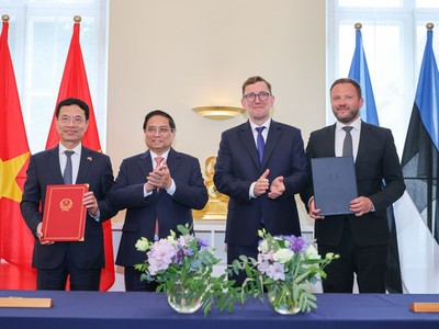 Estonia sẵn sàng sát cánh cùng Việt Nam trong quá trình chuyển đổi số, đổi mới sáng tạo 