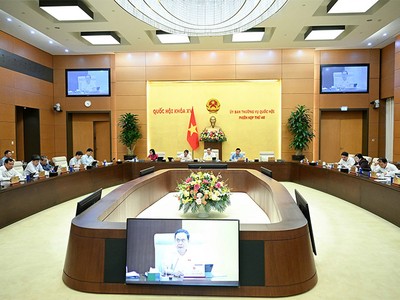 Phiên thảo luận của Ủy ban Thường vụ Quốc hội về các dự thảo luật 