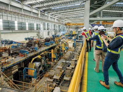Chuyến tham quan thực địa tại Khu liên hợp gang thép Dung Quất của Hòa Phát thu hút 500 nhà Kl99ok phiên bản mới tham gia 