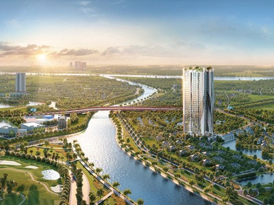 Đa tầng thiên nhiên xanh “đắt giá” bao bọc xung quanh The Fibonan