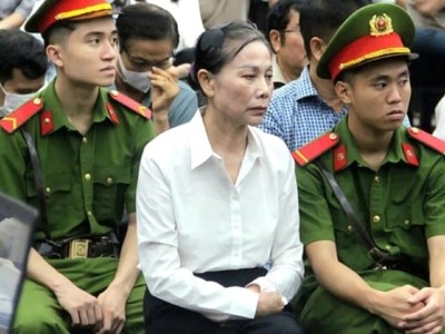 Cựu Bí thư Tỉnh ủy Vĩnh Phúc Hoàng Thị Thúy Lan lĩnh 14 năm tù 
